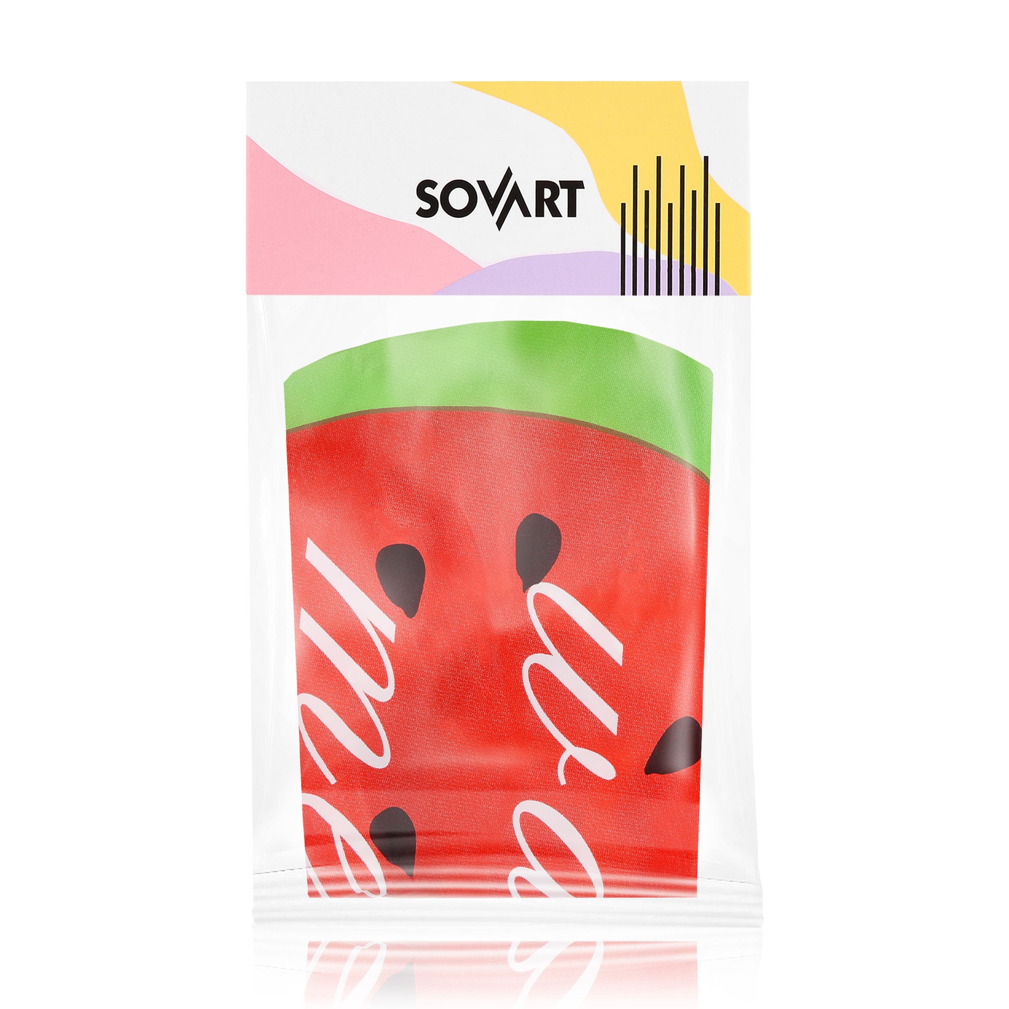 Шапочка для душа Sovart Кавун, 1 шт